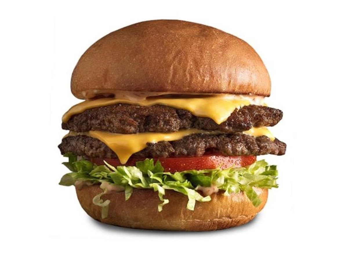Double classic burger