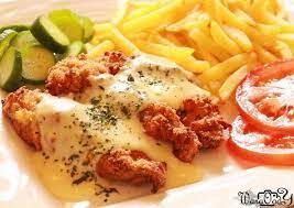 Chicken Strips With Cheese