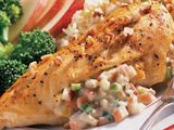 Chicken With Roquefort Cheese Platter