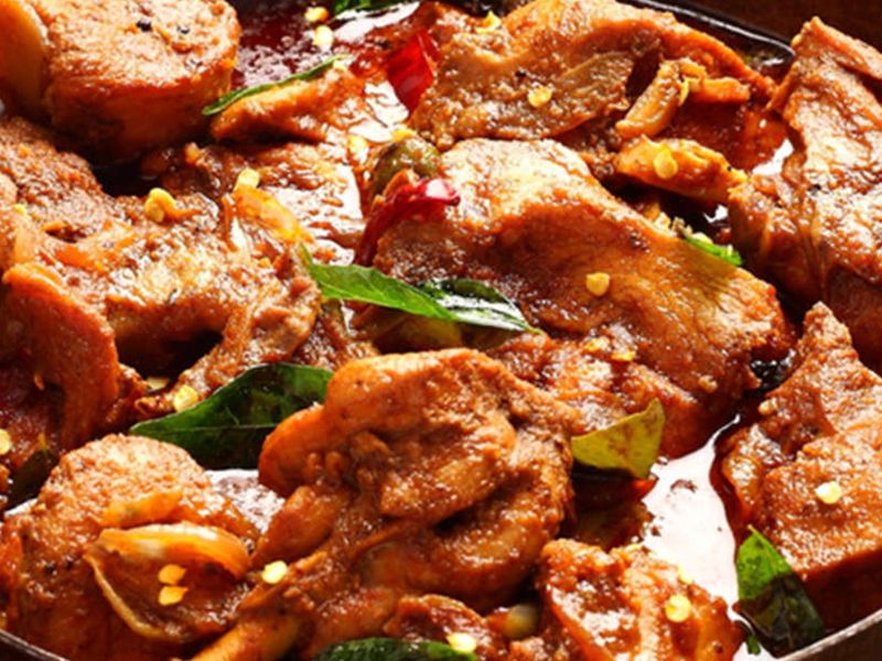 Curry Chicken Platter