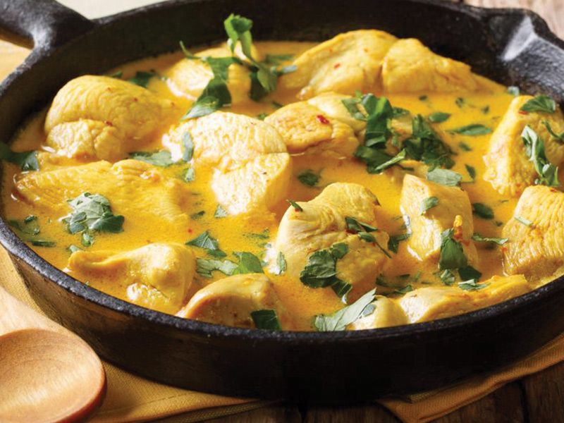 Chicken Curry Platter