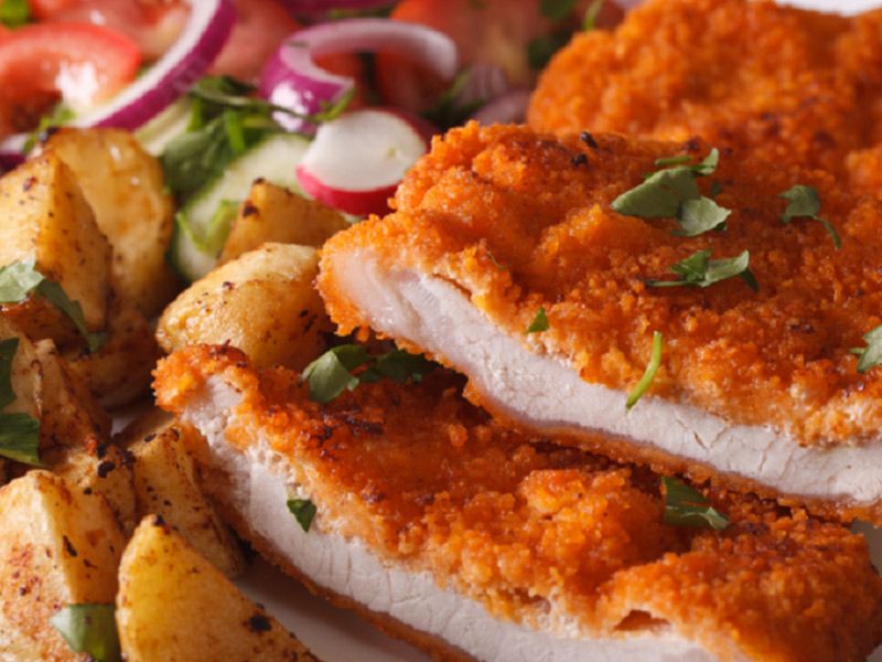 Chicken Pane Platter