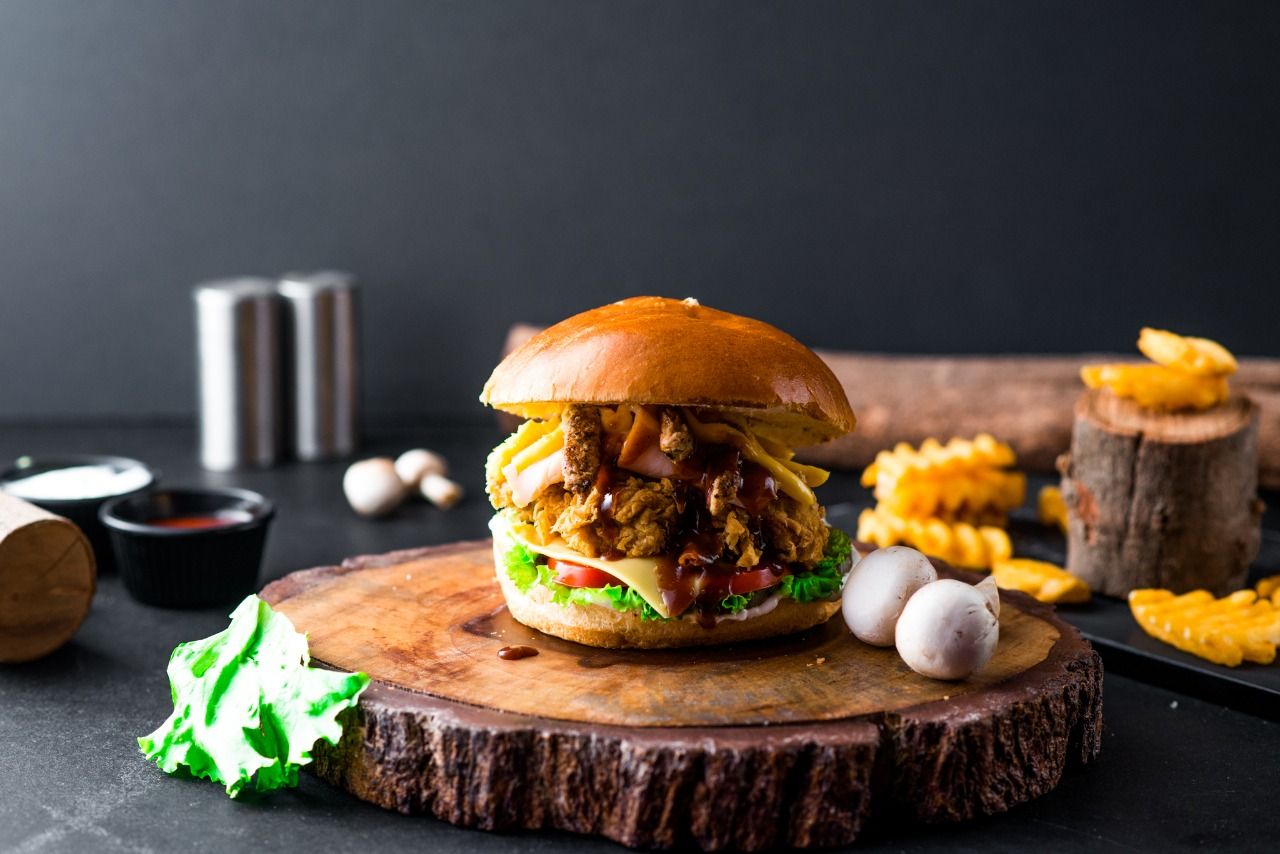 Bloody Chicken Sandwich
