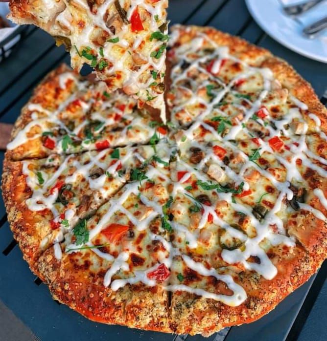 Chicken Ranch Pizza