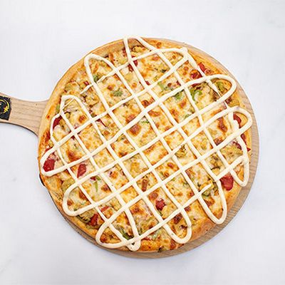 Italian Chicken Ranch Pizza