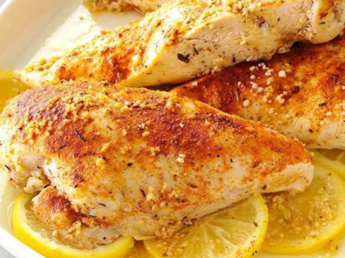 Half Chicken Dish