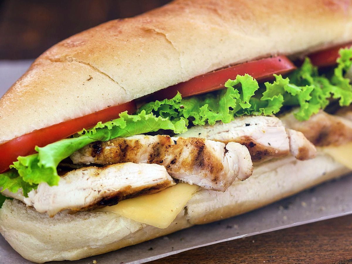 Mexican chicken sandwich