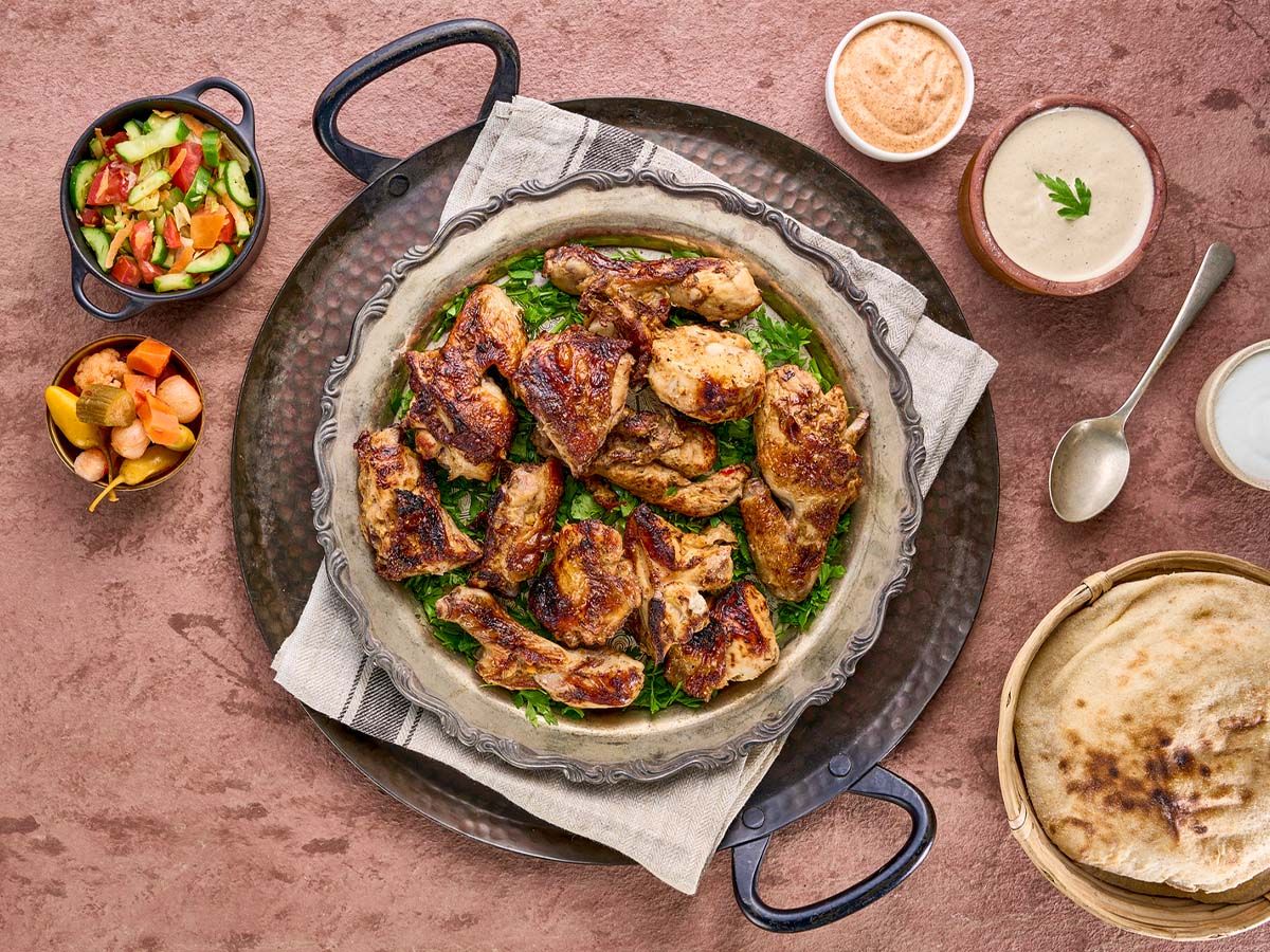 Whole Grilled Chicken Shish
