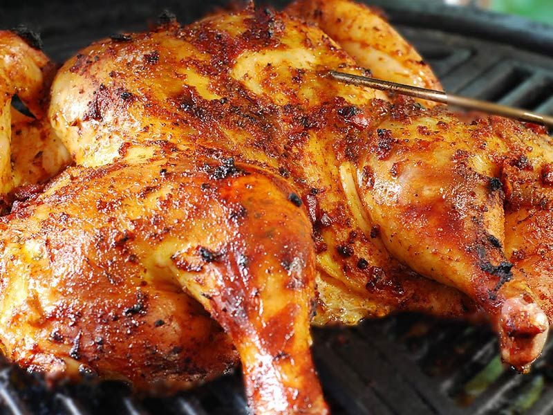 Charcoal Grilled Chicken