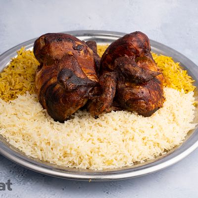 Chicken With Mixed Rice