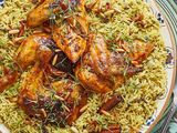 Chicken Mandi With Biryani Rice