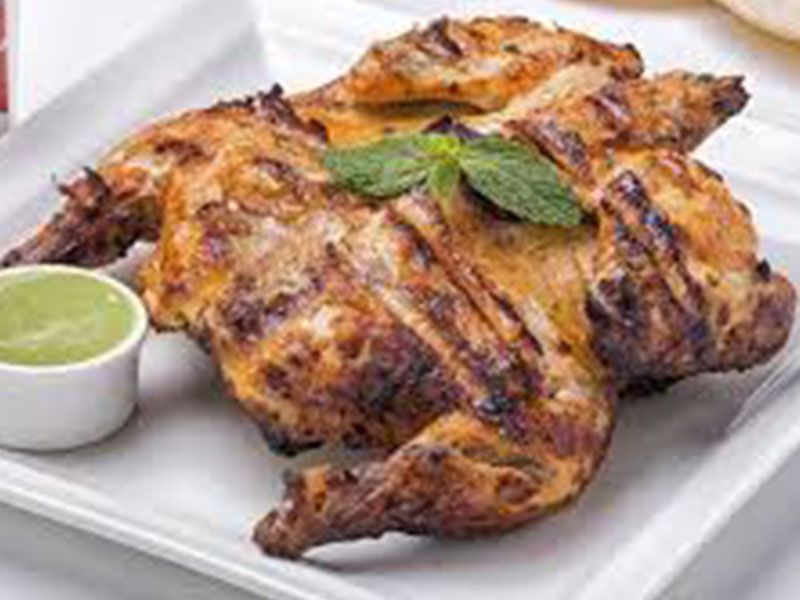 Charcoal Grilled Chicken