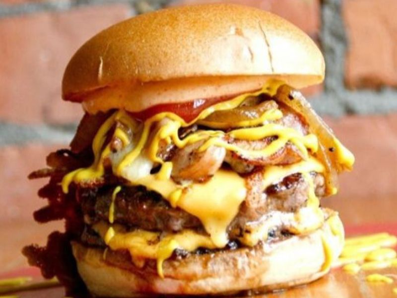 Beef Double Big Burger