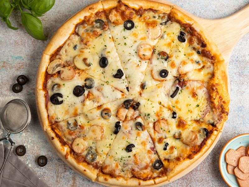 Diet Dynamite Pizza