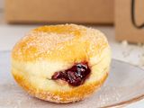 Raspberry Donuts