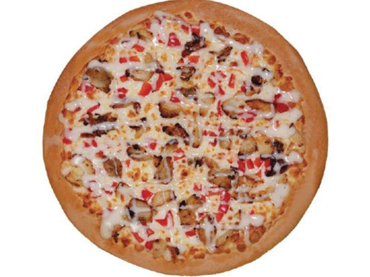 chicken ranch pizza