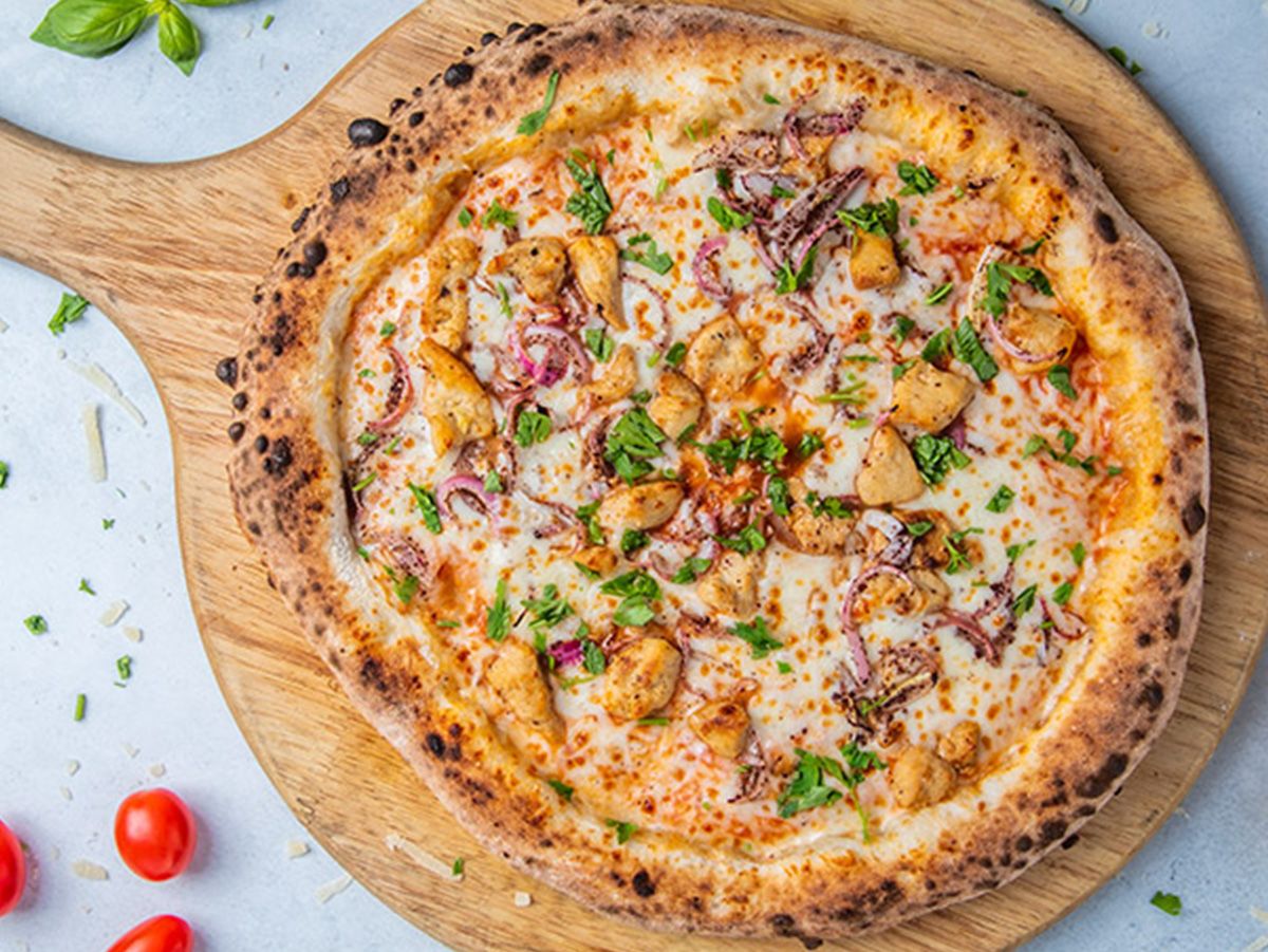 Ranch pizza