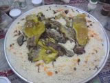 Quarter Mandi Teis With Rice