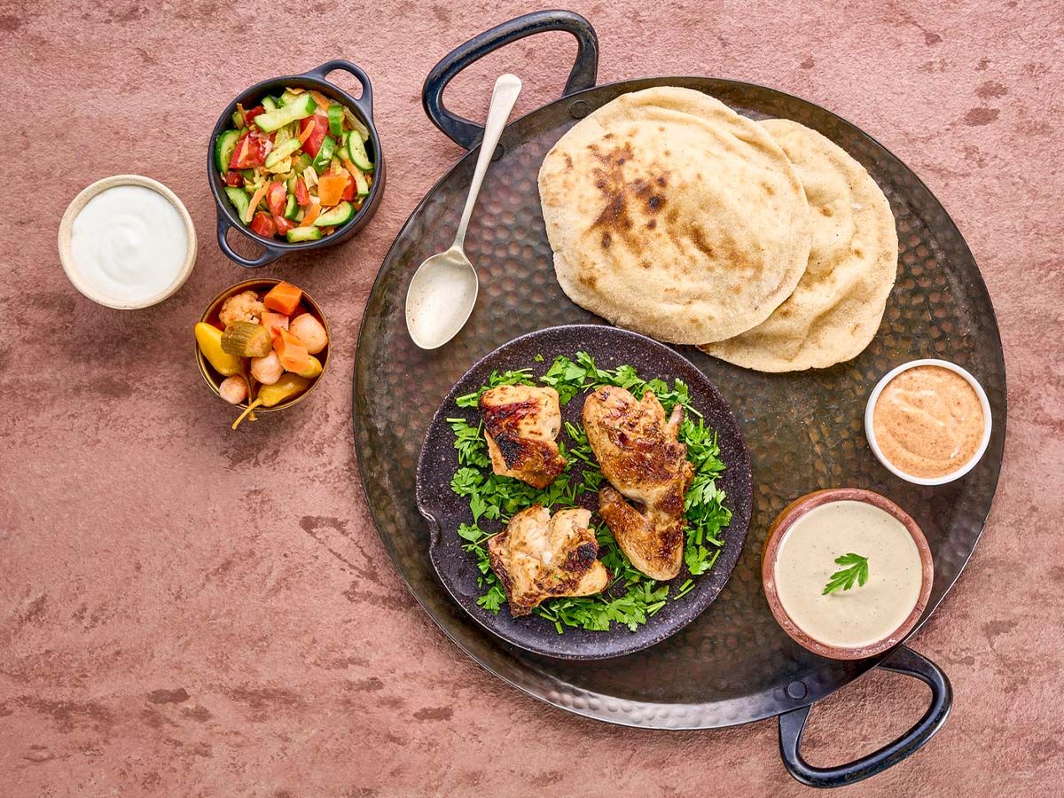 1/4 grilled Chicken Shish