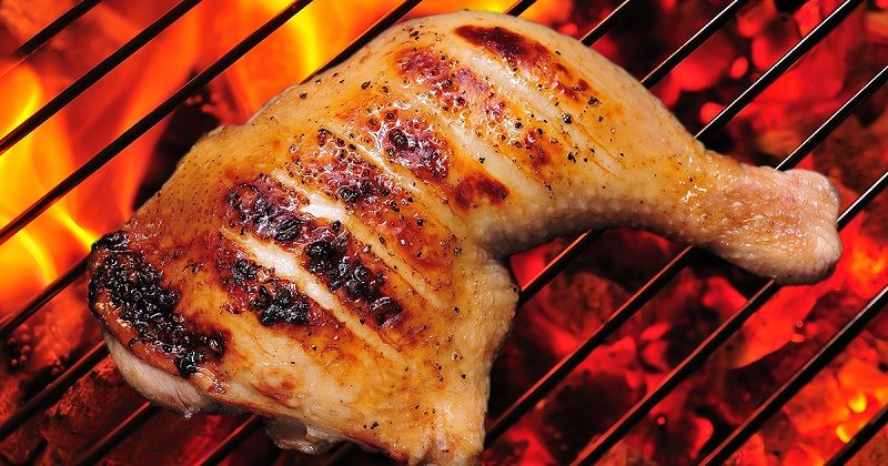 Quarter Charcoal Grilled Chicken