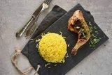 Quarter Grilled Chicken With Rice