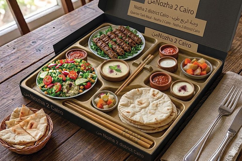 Quarter Tarab + Salads + Bread