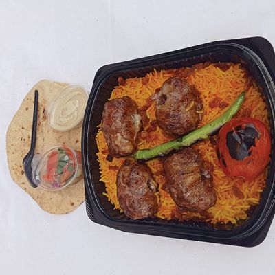 Quarter Tarb With Rice And Bread
