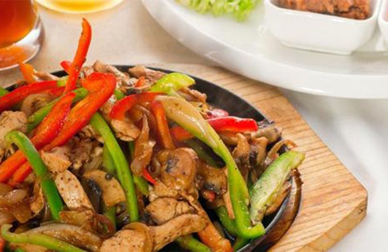 1/4 Chicken Fajita Meal