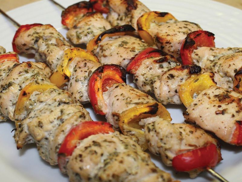 1/2 Chicken Shish Meal