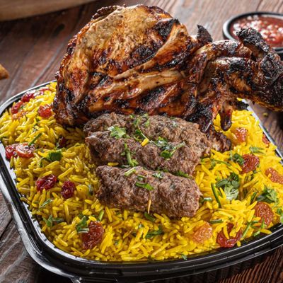 Quarter Chicken And thomn Kofta