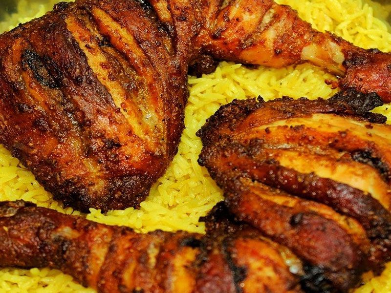 Quarter Grilled Chicken Meal