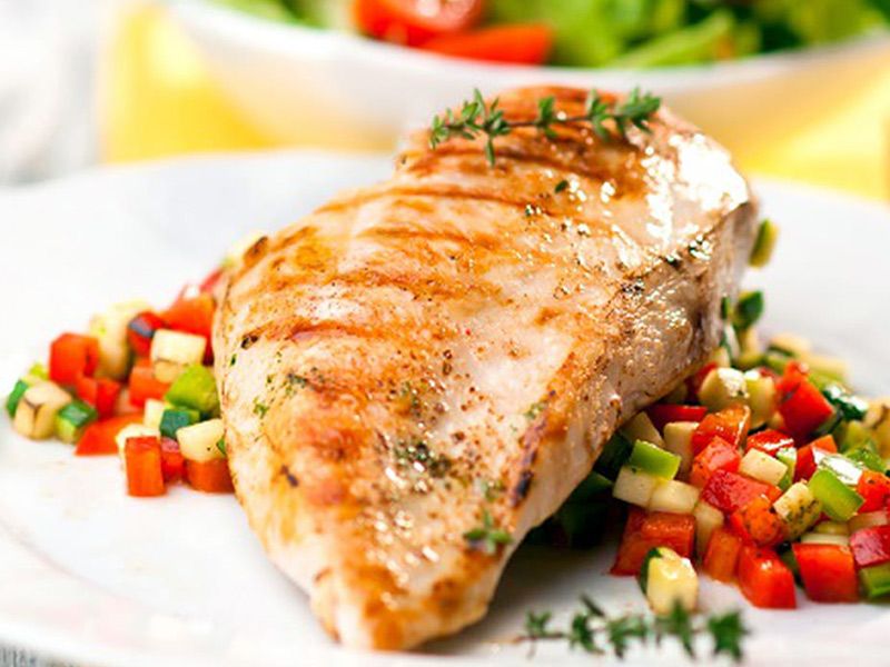 Quarter Grilled Chicken Breast