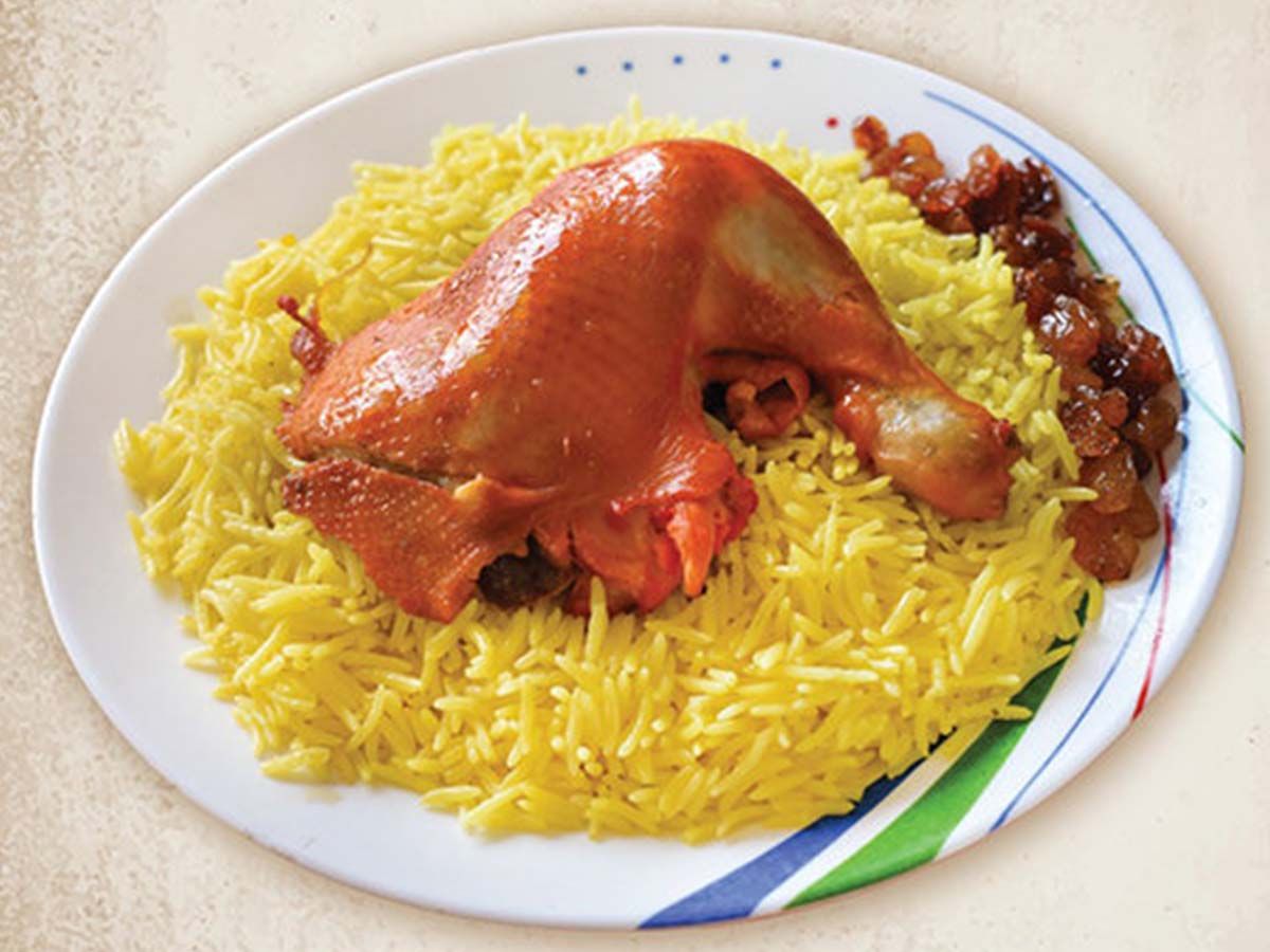 Quarter Chicken With Vegetables Meal