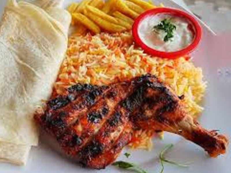 Quarter Chicken Thigh Meal