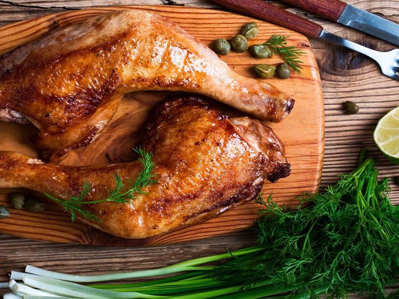 Quarter Grilled Chicken Thigh