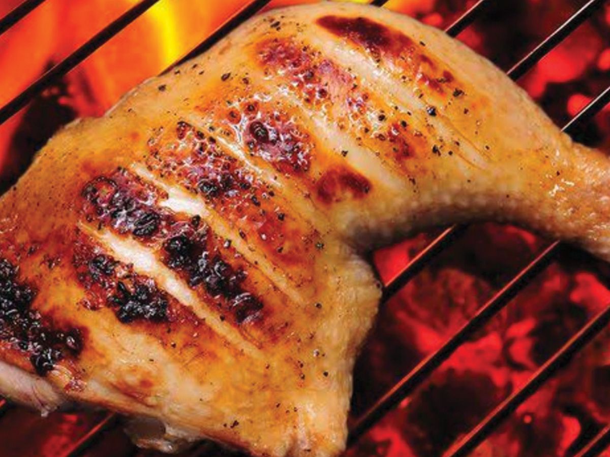 Quarter Chicken Thigh Meal Grilled