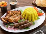 1/4 Grilled Chicken With 1/8 Kebab Meal