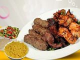 1/4 Grilled Chicken With 1/4 Kebab Meal