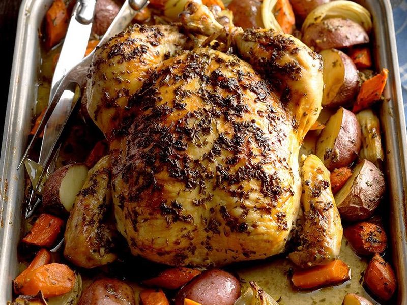 Charcoal Grilled Chicken
