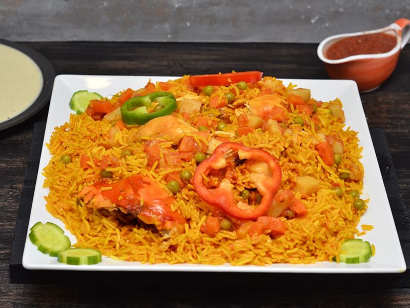 Quarter Biryani Chicken Meal