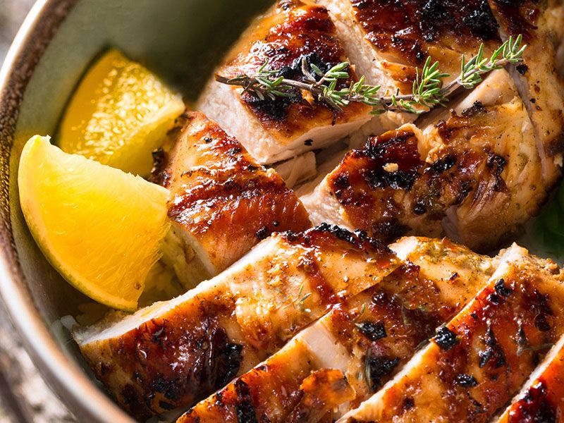 Quarter Grilled Chicken Breast
