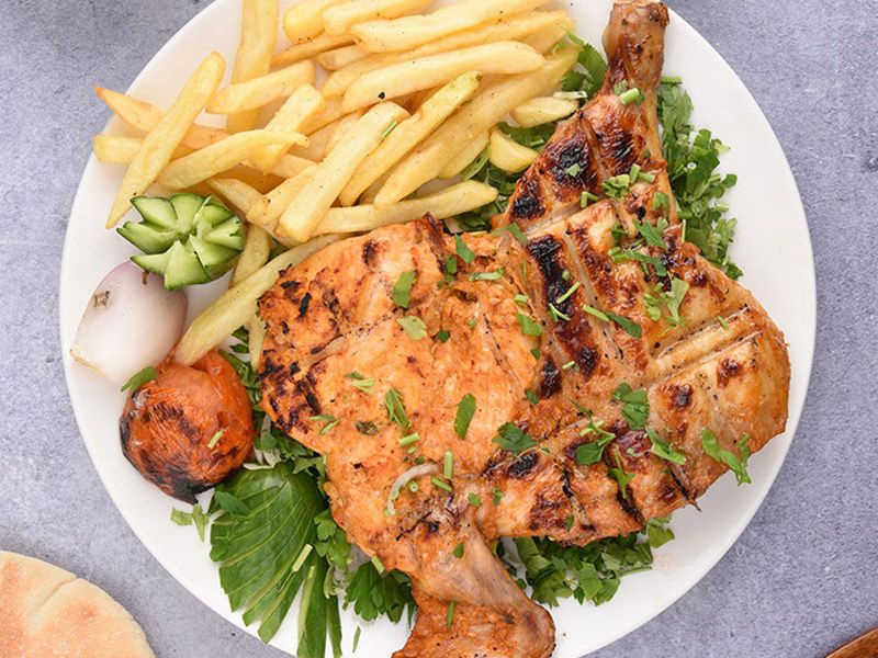 Quarter Grilled Chicken Meal