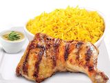 1/4 Grilled Chicken With Basmati Rice