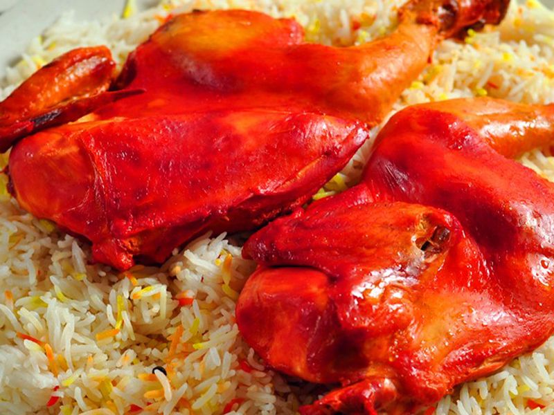 1/4 Mandi With Rice