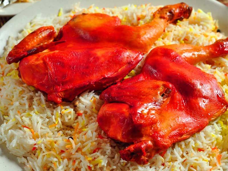 Quarter Chicken Mandi