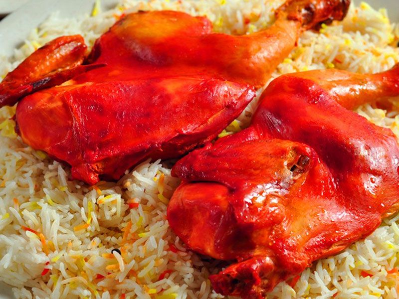 Quarter Chicken Mandi