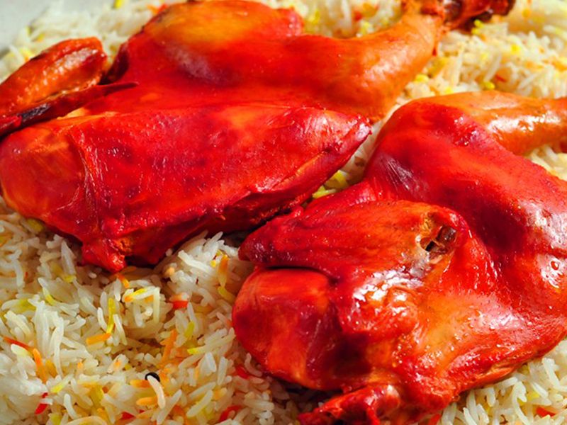 Quarter Chicken Mandi