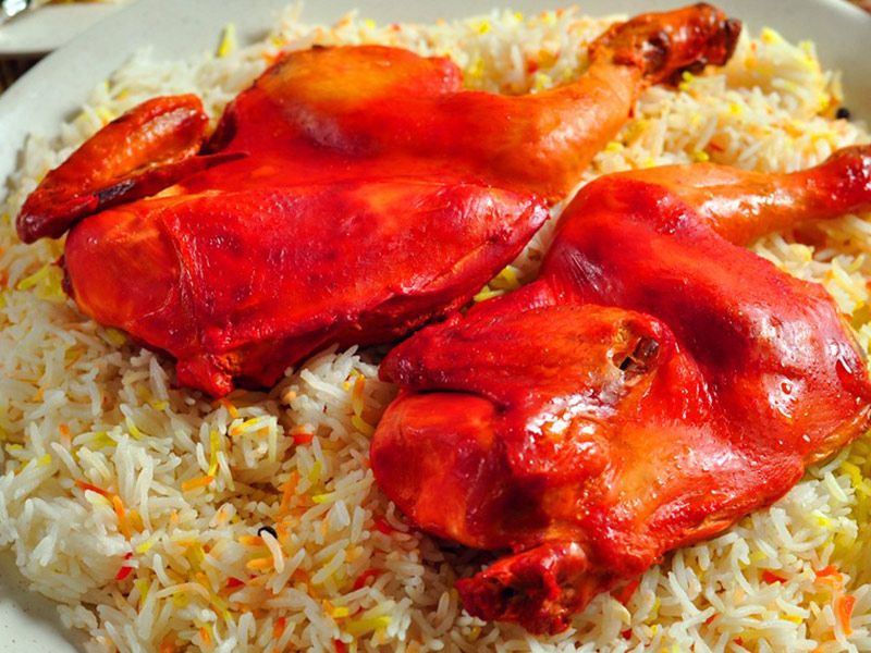 Quarter Chicken Mandi
