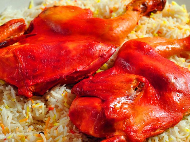 Quarter Chicken Mandi