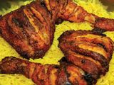 Quarter Grilled Chicken Thigh Meal